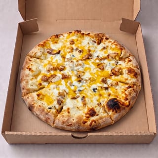 Chicken Alfredo Pizza